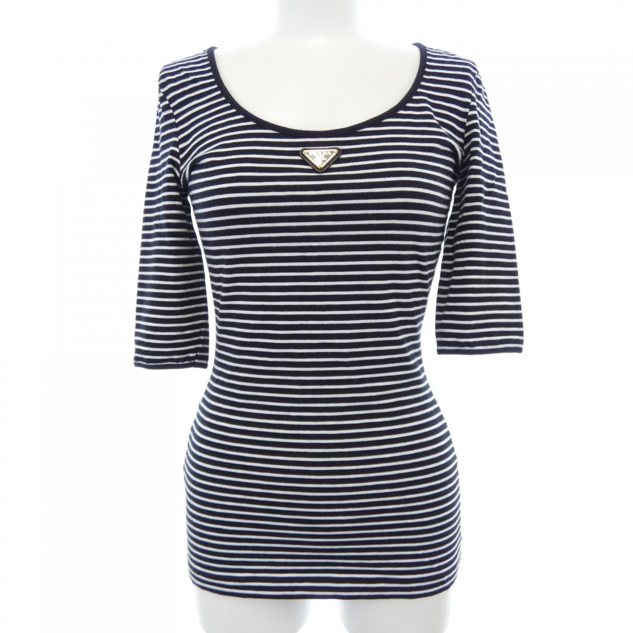 プラダ PRADA トライアングルロゴ 39577 SOOO 1403 Tシャツ