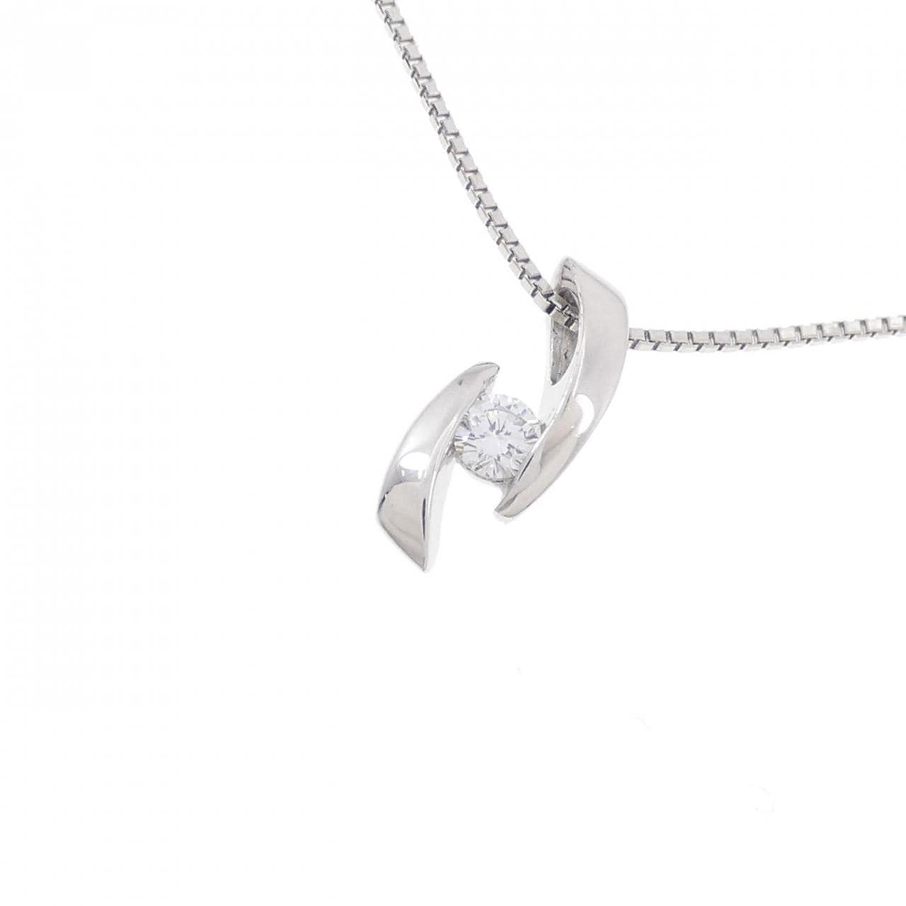 PT ダイヤモンド ネックレス 0.08CT