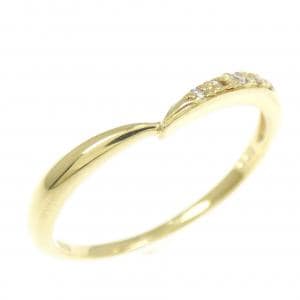 K18YG ダイヤモンド リング 0.03CT