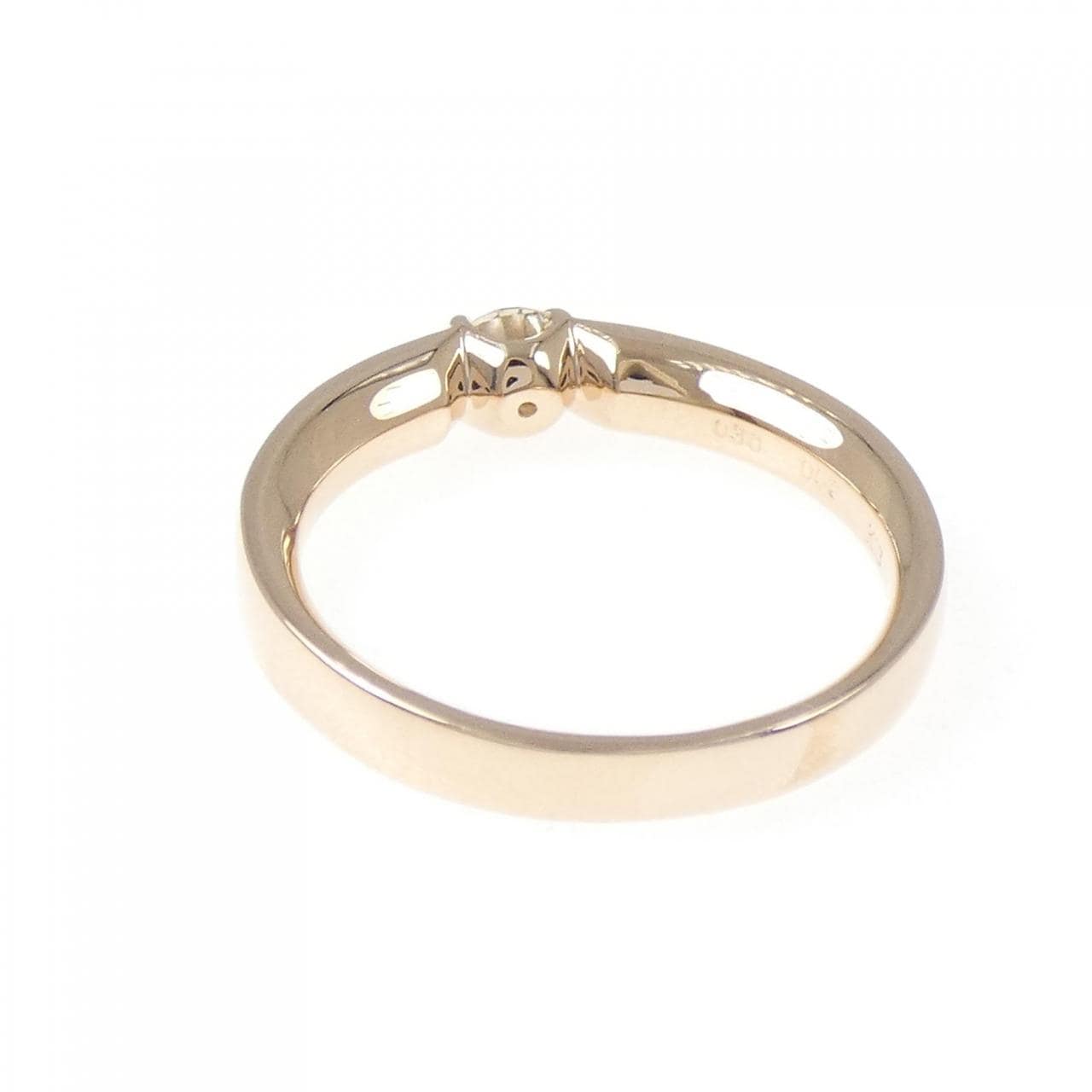 K18PG ダイヤモンド リング 0.30CT
