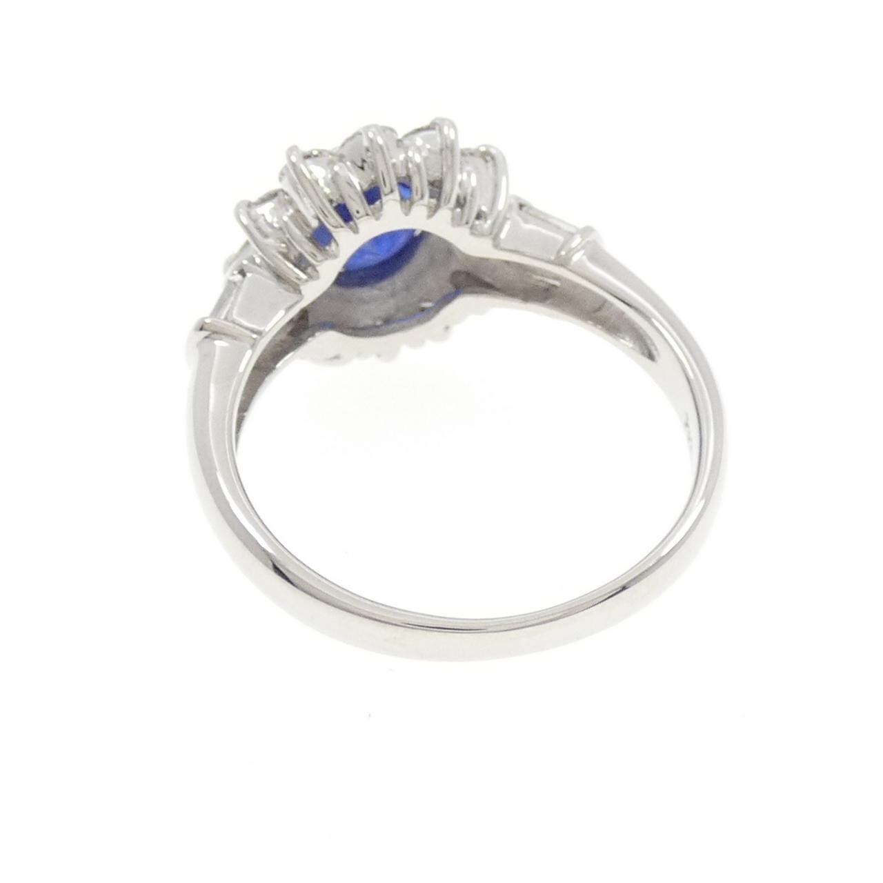 PT900 Sapphire Ring 1.28CT