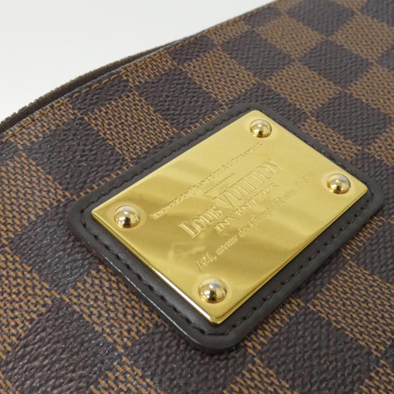 ルイヴィトン ダミエ エヴァ N55213 ショルダーバッグ