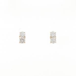 【リメイク】K10YG ダイヤモンド ピアス 0.30CT