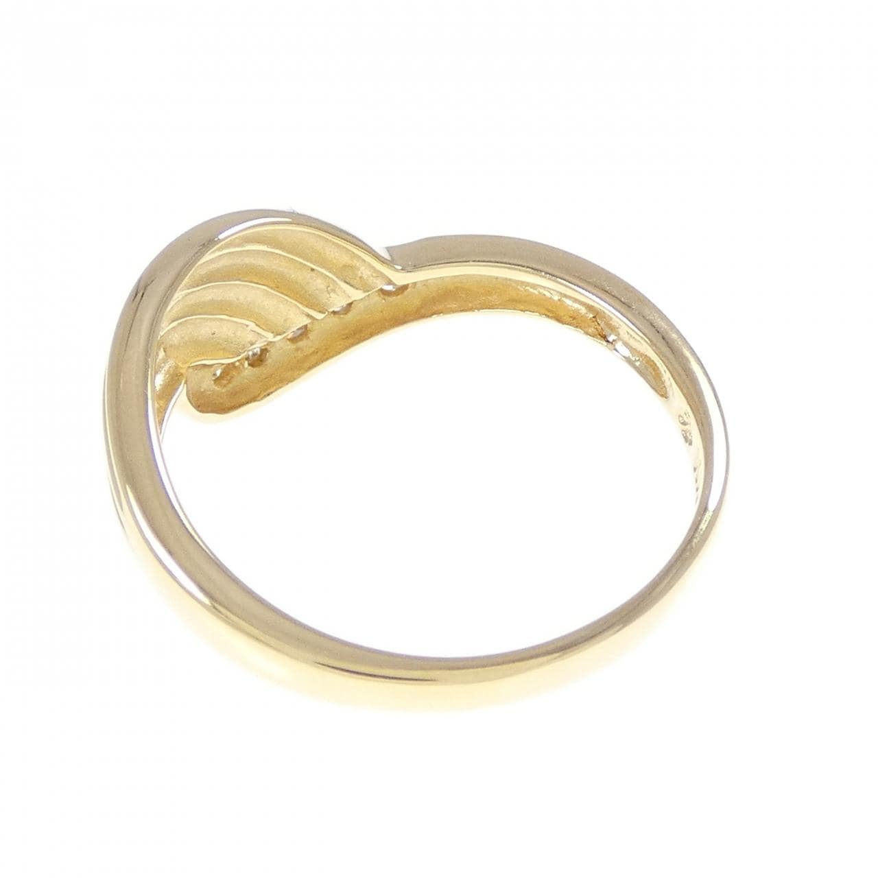 K18YG ダイヤモンド リング 0.05CT