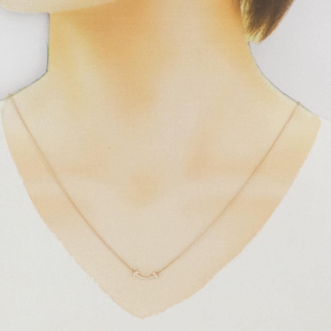 ティファニー Tスマイル ミニ ネックレス