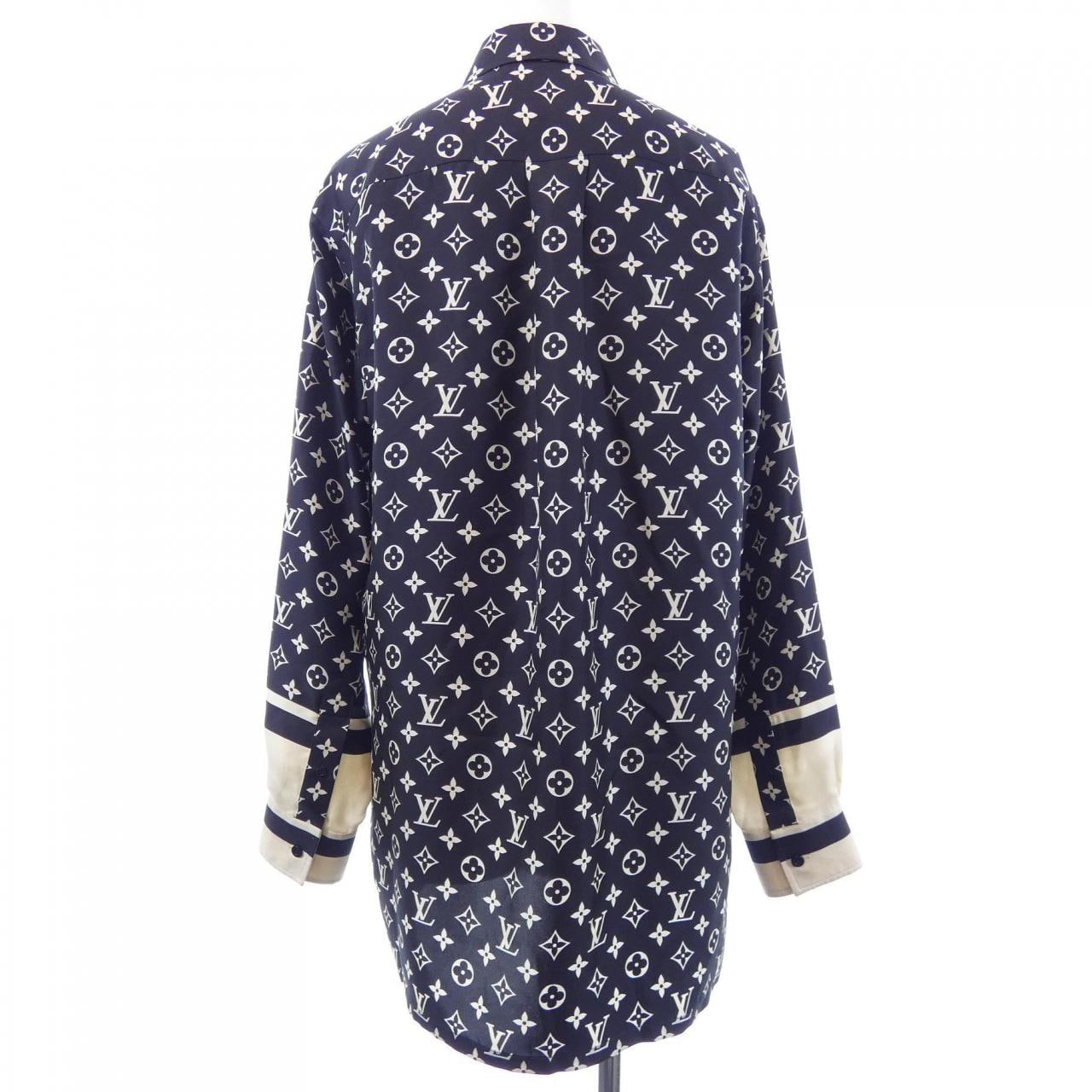 ルイヴィトン LOUIS VUITTON ストライプアクセントモノグラム FNTO89TR0 シャツ