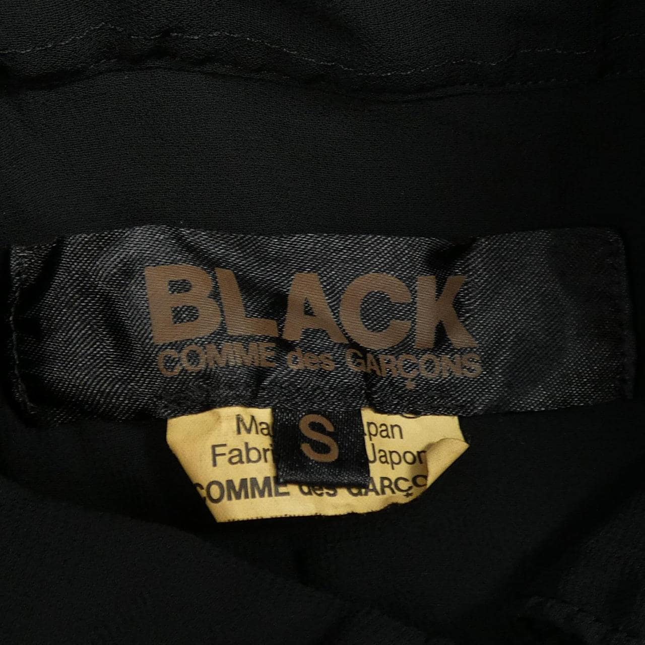ブラックコムデギャルソン BLACK COMME des GARCONS 1L-B011 シャツ