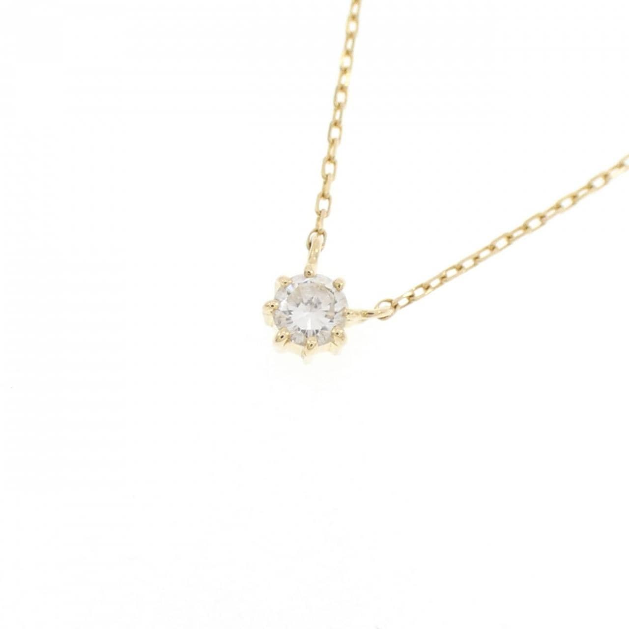エテ ダイヤモンド ネックレス 0.1CT
