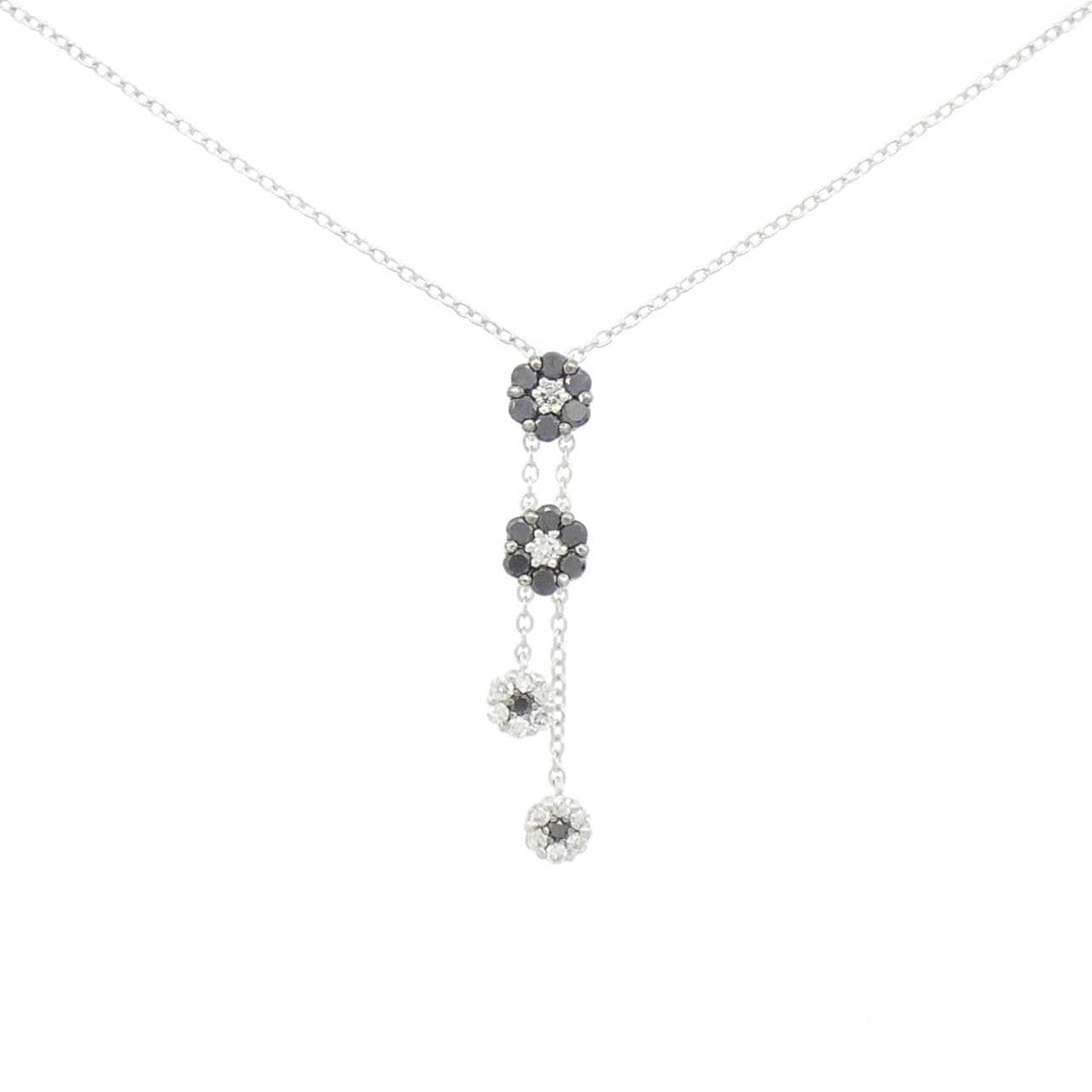 PONTE VECCHIO Flower Necklace 0.26CT