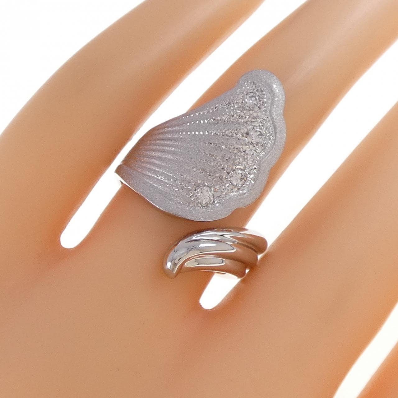松井久子鑽石戒指 0.12CT