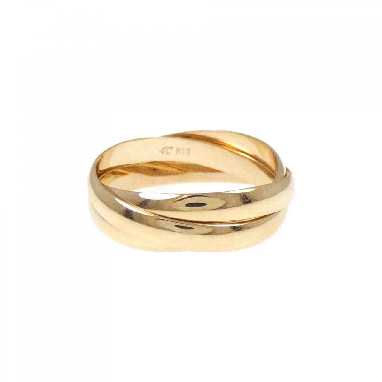 4゜C K18YG リング