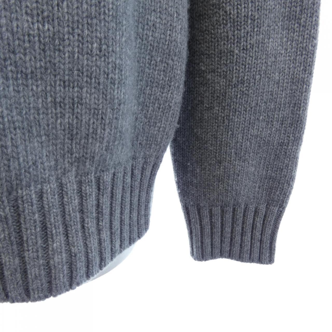 プラダ PRADA ウールxカシミヤ クルーネック セーター UMB645 S232 13HI ニット