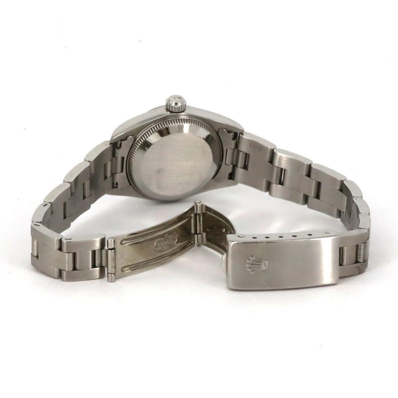 【ノーメンテナンス特価】ロレックス オイスターパーペチュアル 76094 SSxWG 自動巻 A番