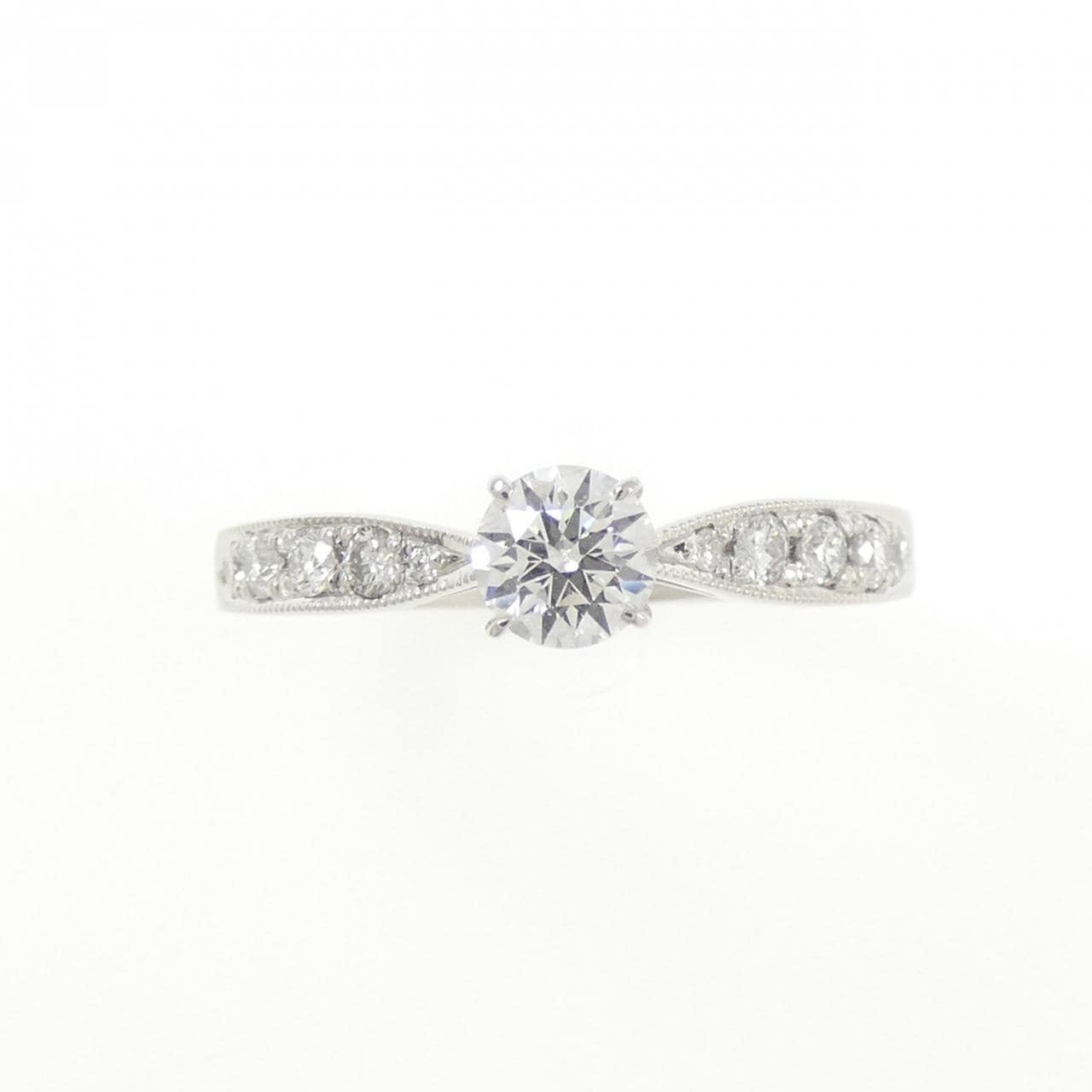 PT900 ダイヤモンド リング 0.313CT F SI1 VG