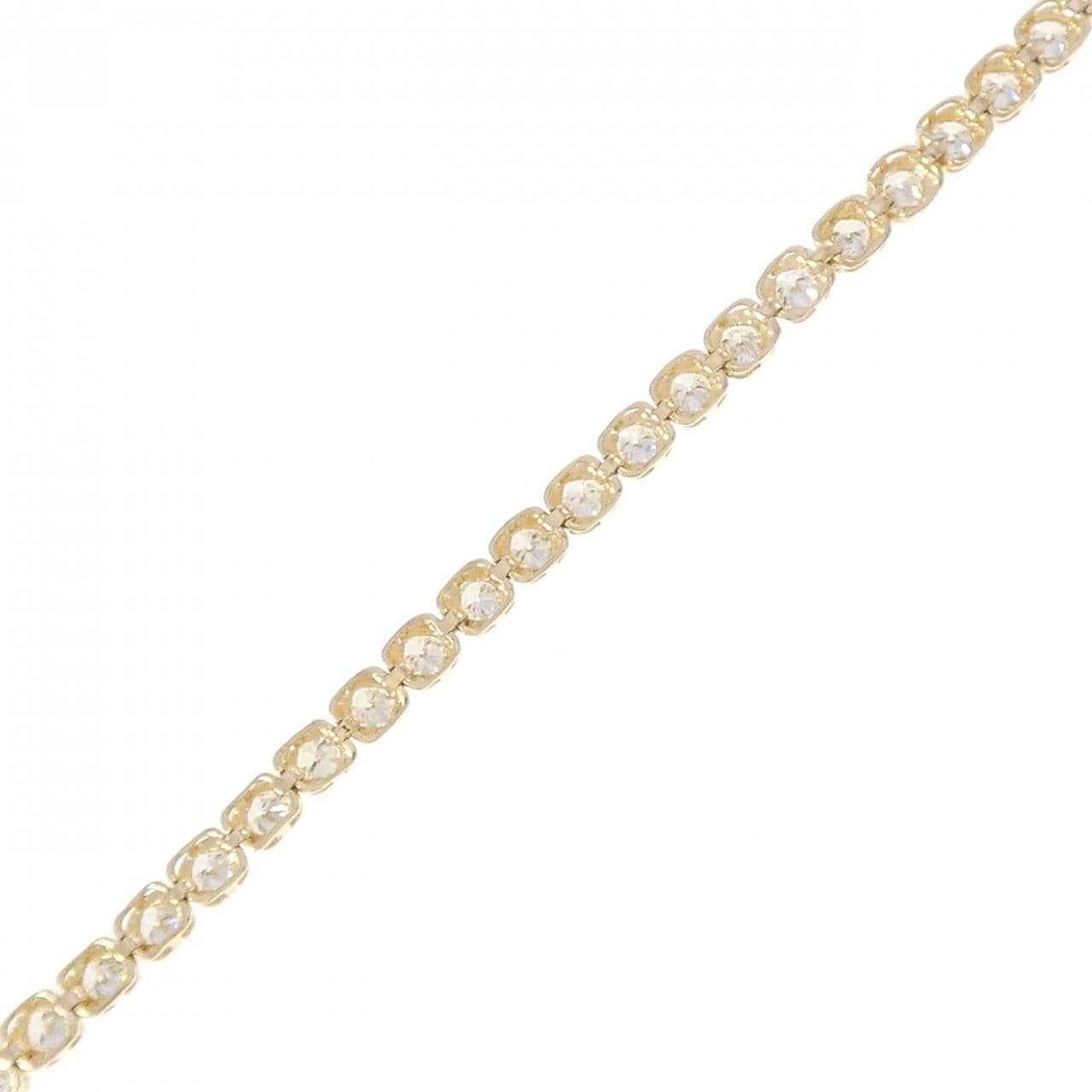K18YG ダイヤモンド ブレスレット 2.00CT
