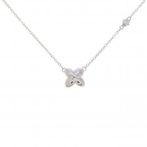 K18WG ダイヤモンド ネックレス 0.05CT