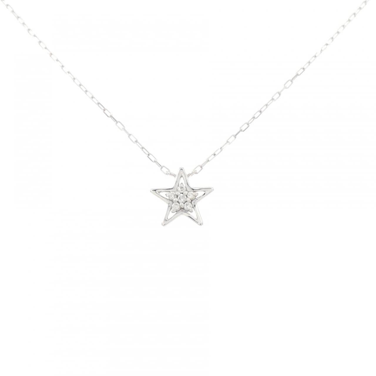 スタージュエリー ダイヤモンド ネックレス 0.02CT