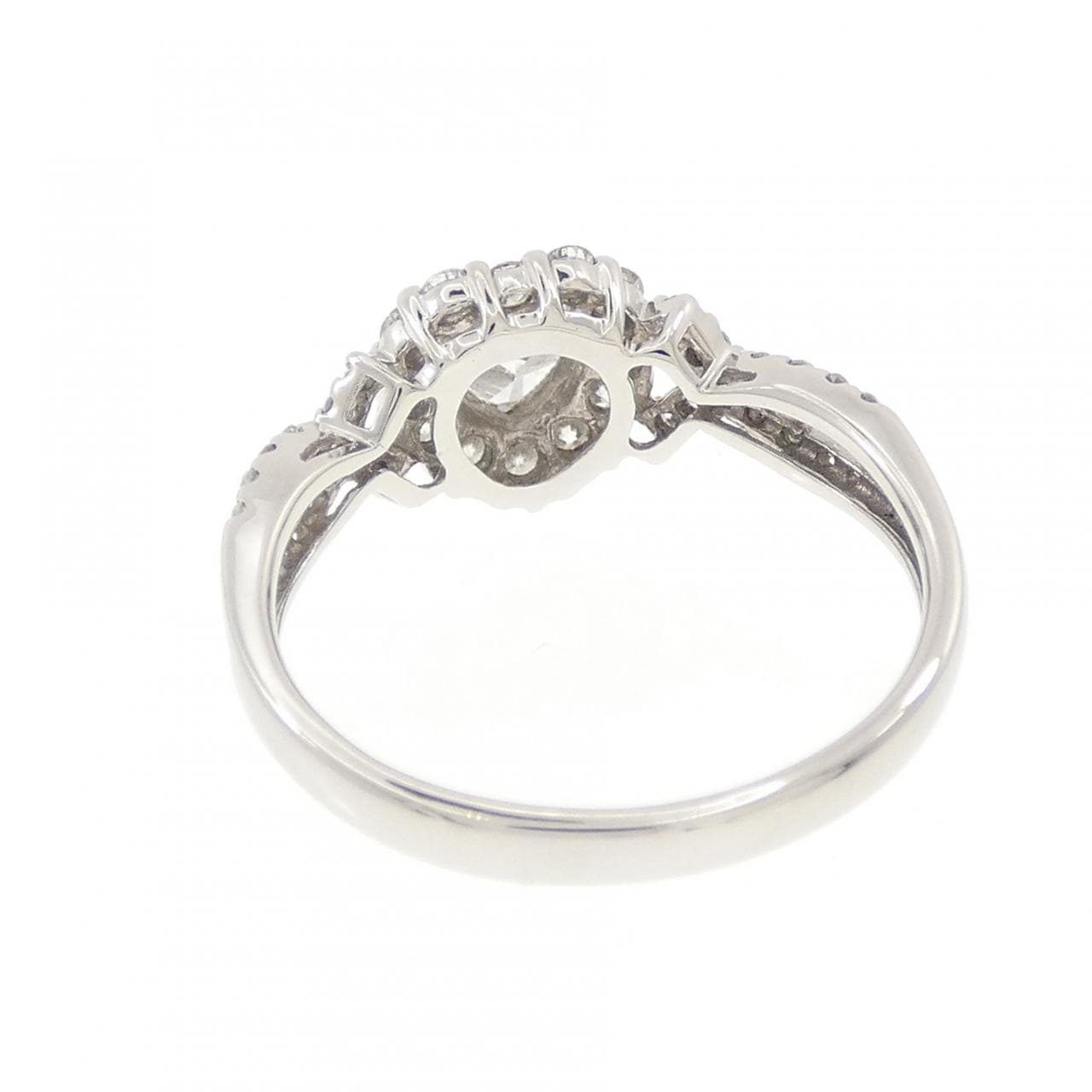 PT900 ハート ダイヤモンド リング 0.345CT