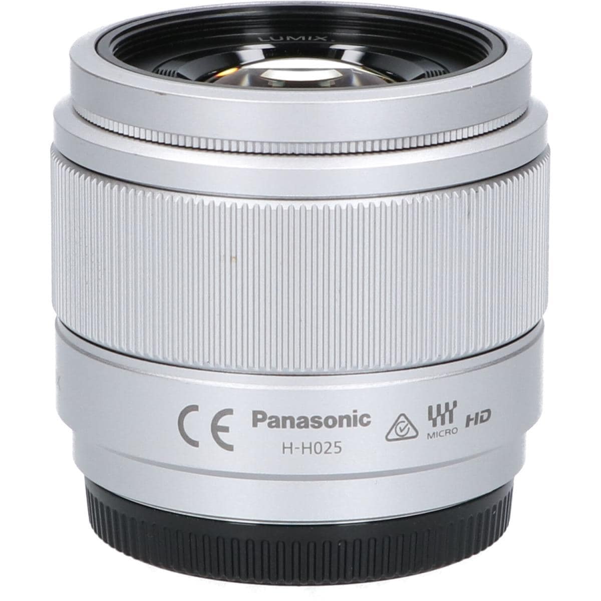 ＰＡＮＡＳＯＮＩＣ　Ｇ２５ｍｍ　Ｆ１．７ＡＳＰＨ．　Ｈ－Ｈ０２５ＳＩＬＶＥＲ