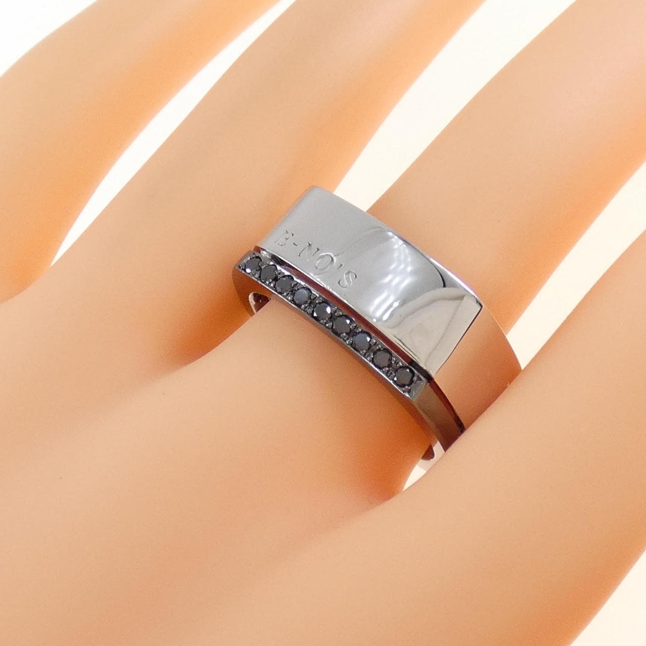 E-NOS Diamond Ring 0.16CT