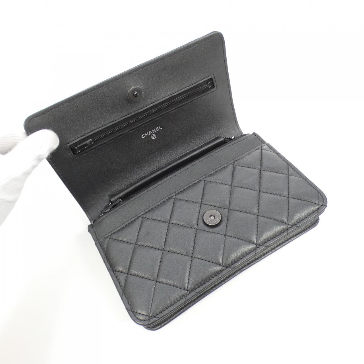 CHANEL Timeless Classic Line AP0250 Chain Wallet