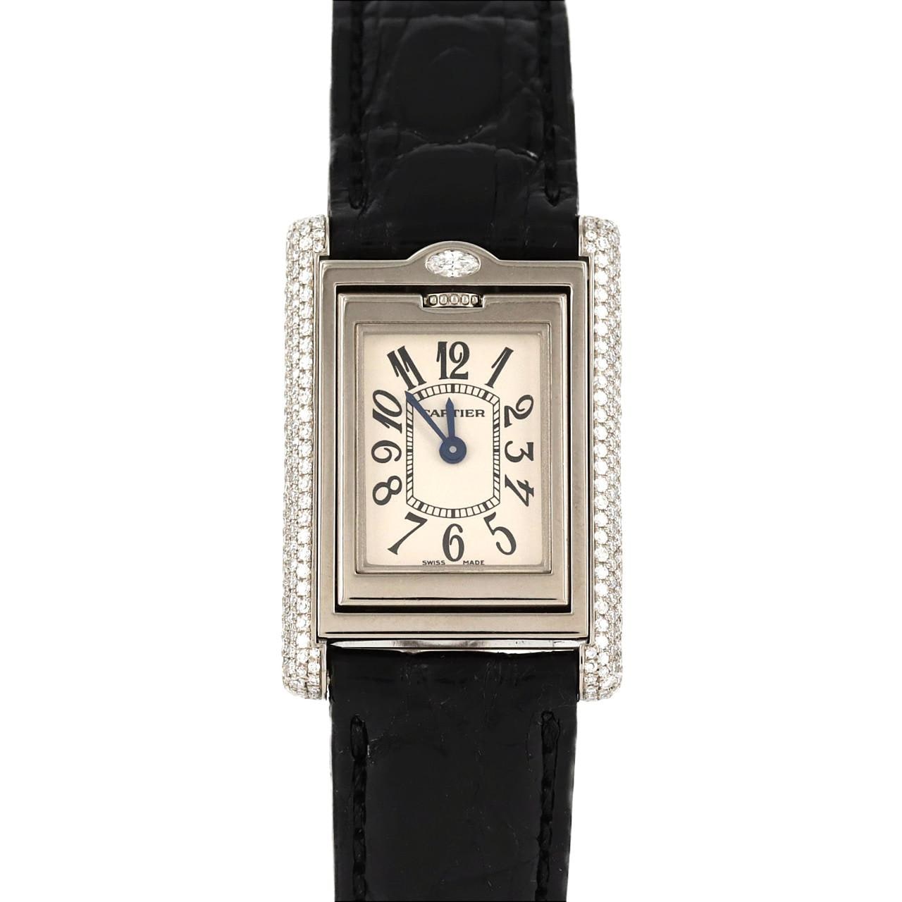 Cartier Tank Basculant SM WG WA203531 WG Quartz