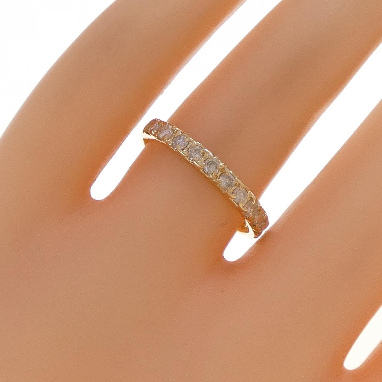 K18YG ダイヤモンド リング 0.50CT