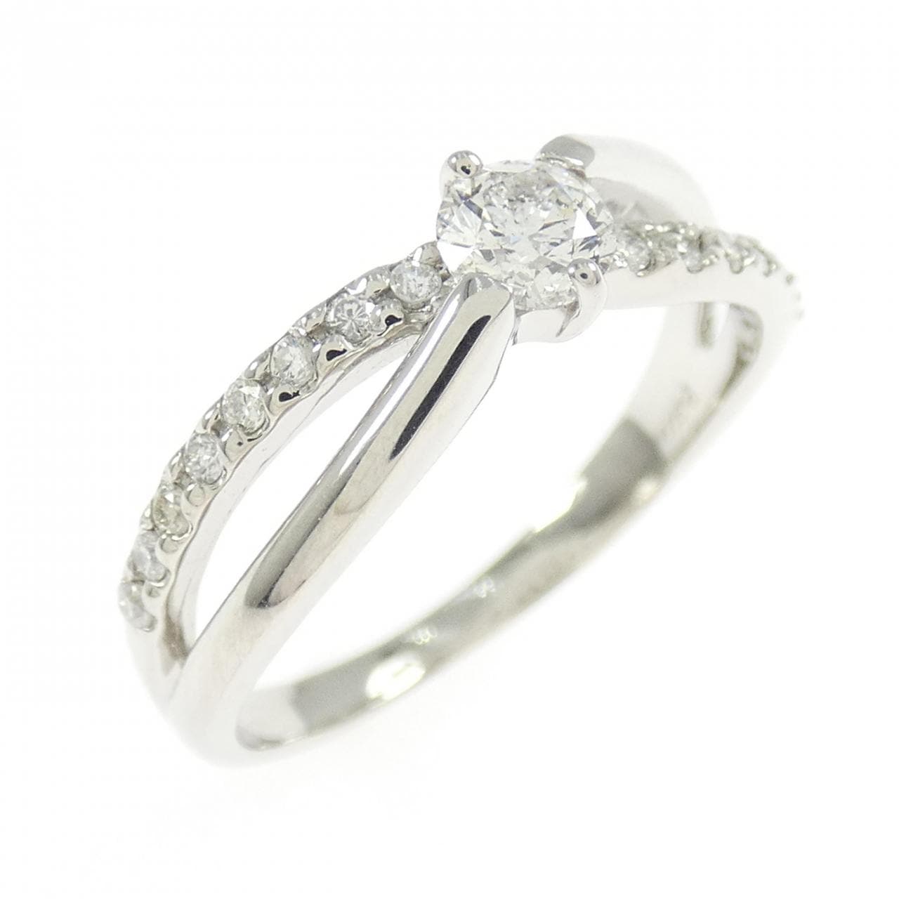 PT900 ダイヤモンド リング 0.218CT
