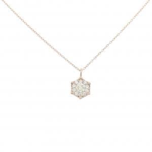 K18PG ダイヤモンド ネックレス 0.31CT