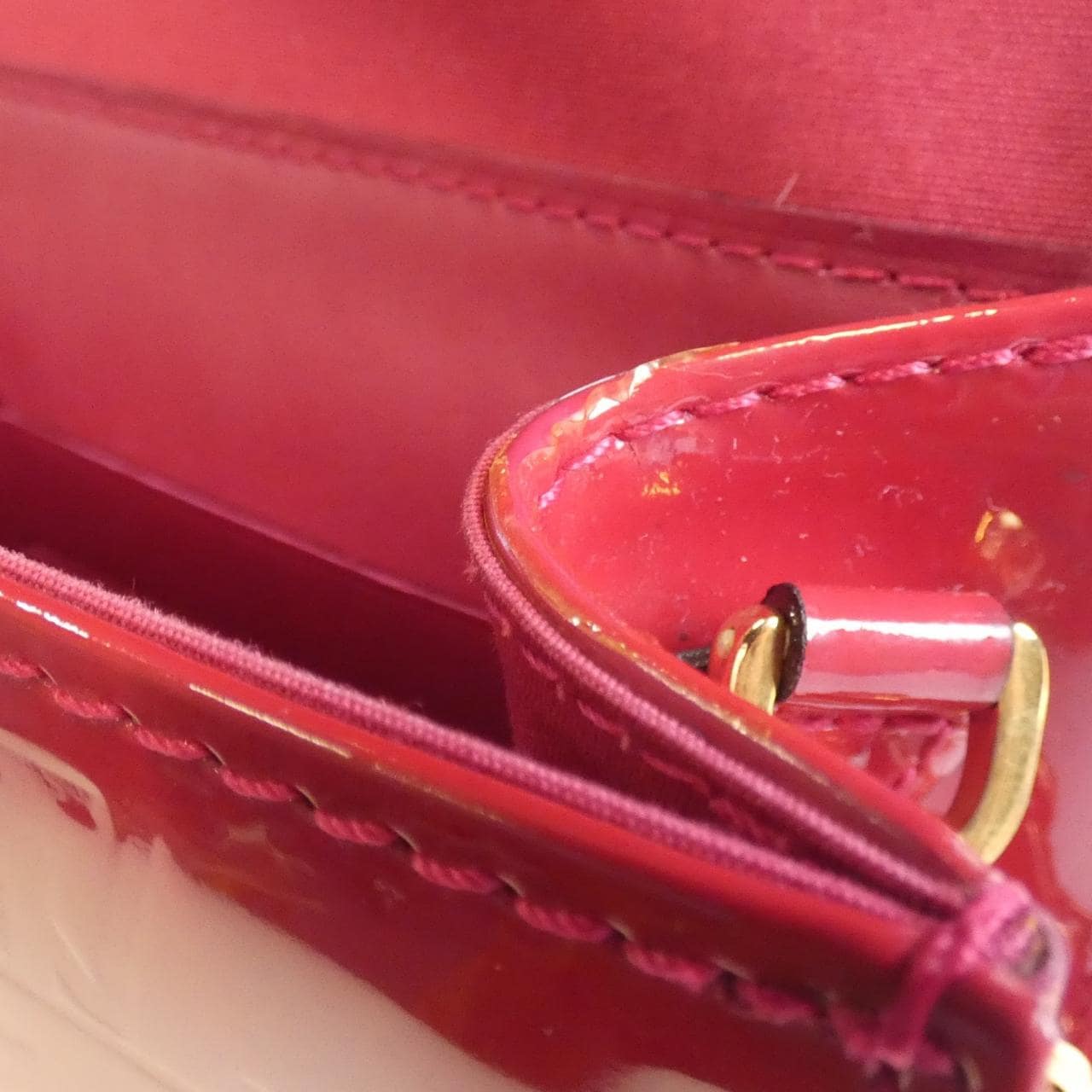 ルイヴィトン ヴェルニ クラッチ アナ M90092 ショルダーバッグ