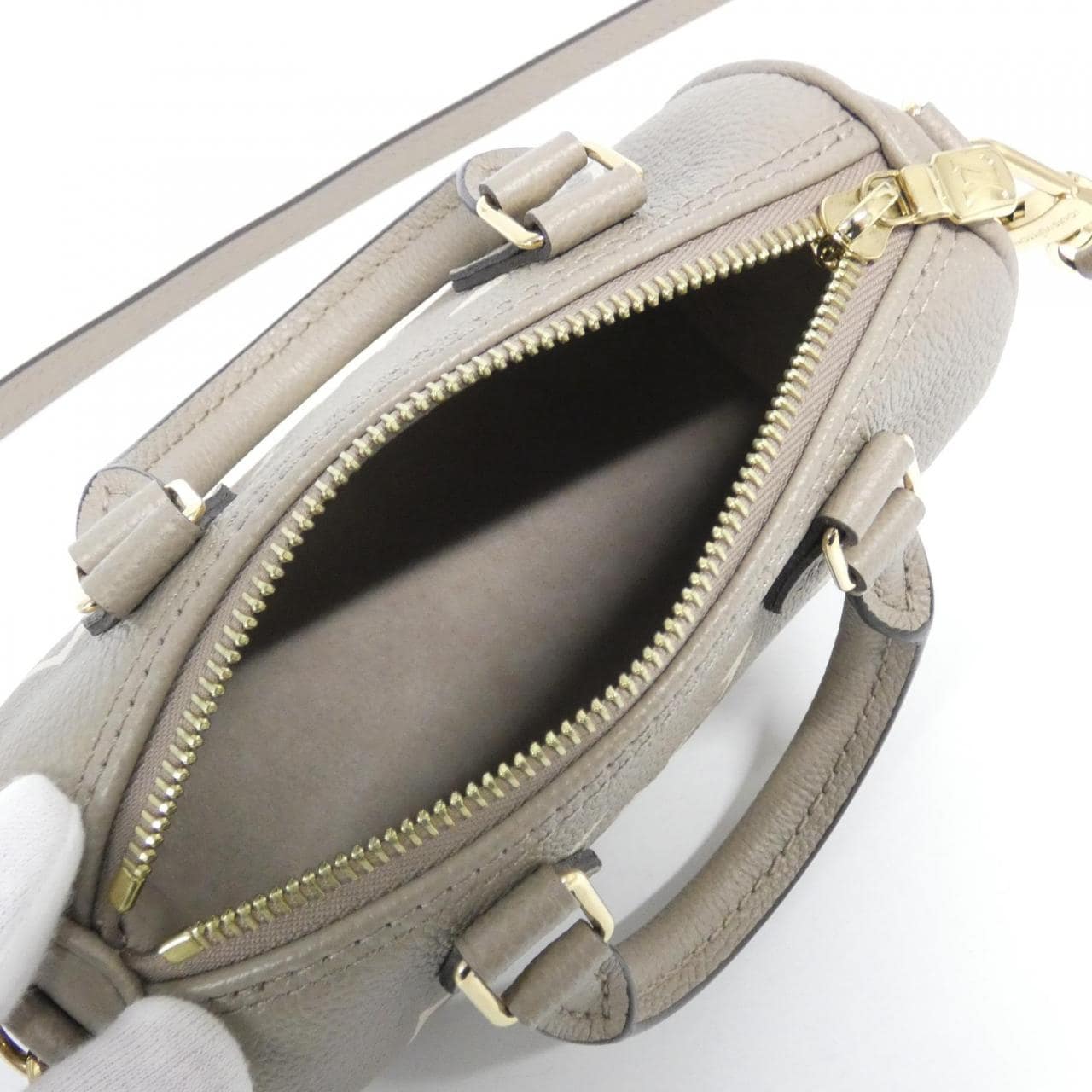 ルイヴィトン バイカラー モノグラム アンプラント ナノ スピーディ M82890 ボストンバッグ