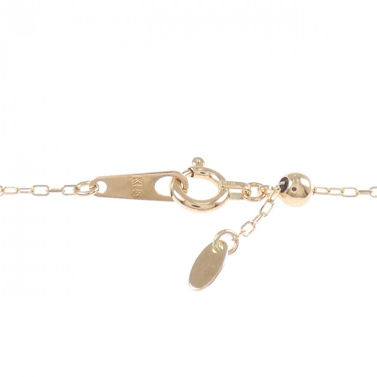 K18PG タンザナイト ネックレス 1.36CT