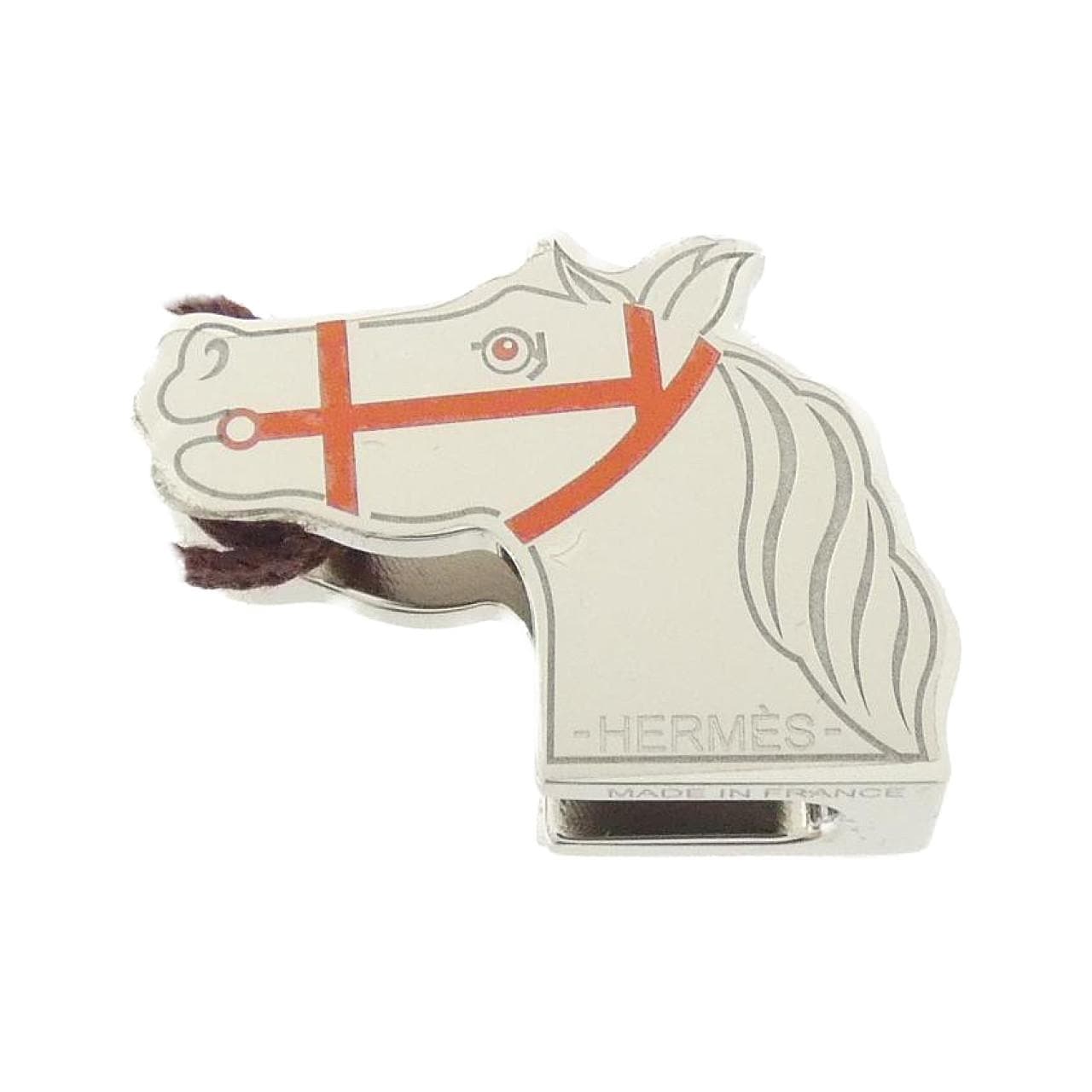 【未使用品】エルメス クアドリガ スカーフリング 603223S