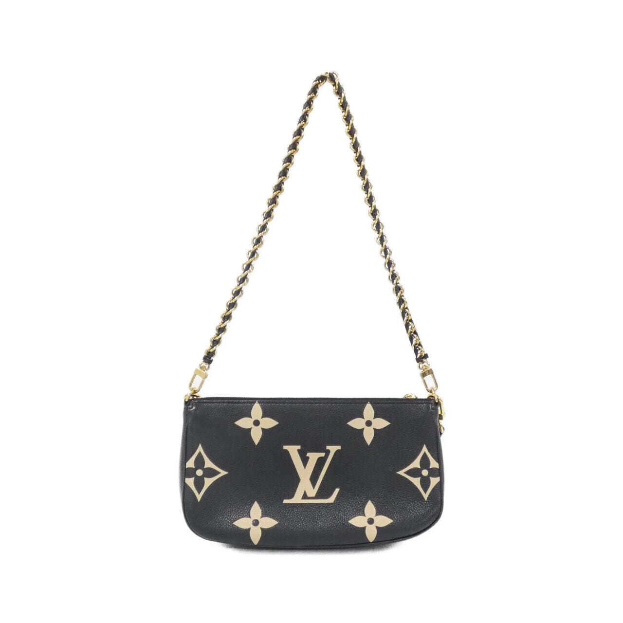 ルイヴィトン バイカラー モノグラム アンプラント ミュルティ ポシェット アクセソワール M45777 ショルダーバッグ