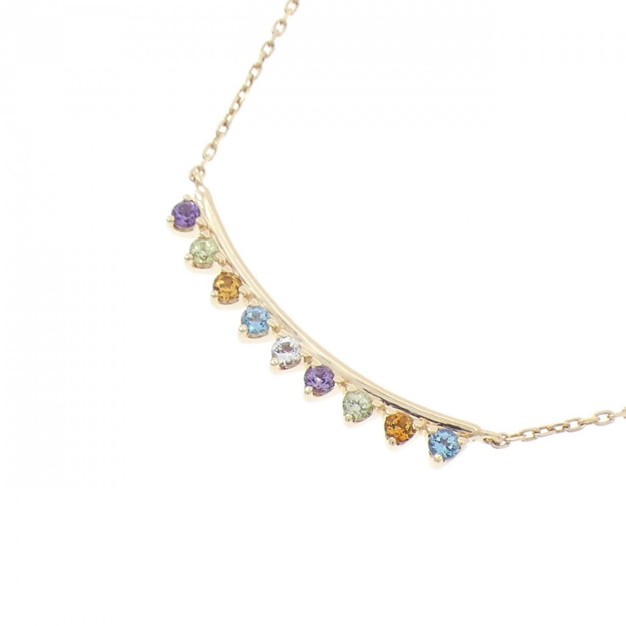 スタージュエリー カラーストーン ネックレス