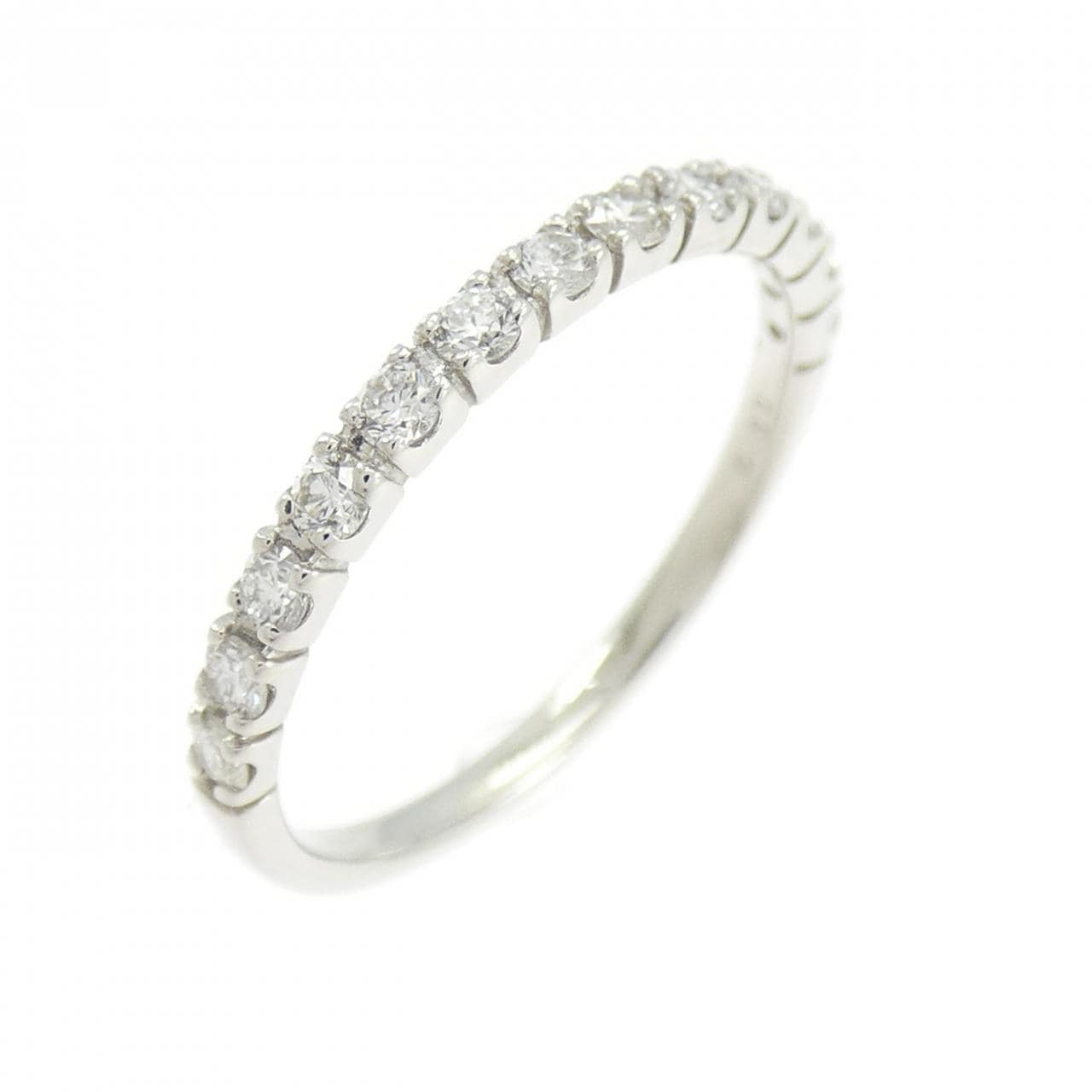 PT900 ハーフエタニティ ダイヤモンド リング 0.30CT