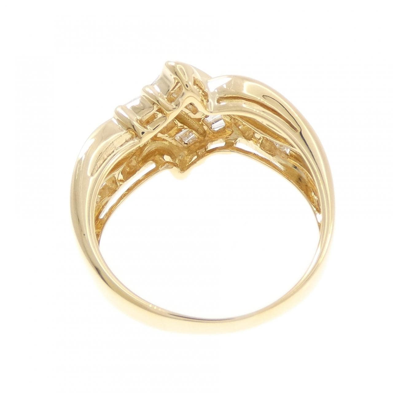 K18YG ダイヤモンド リング 1.00CT