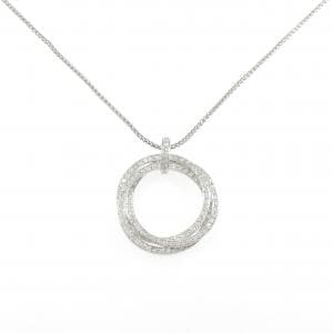 K18WG ダイヤモンド ネックレス 2.05CT