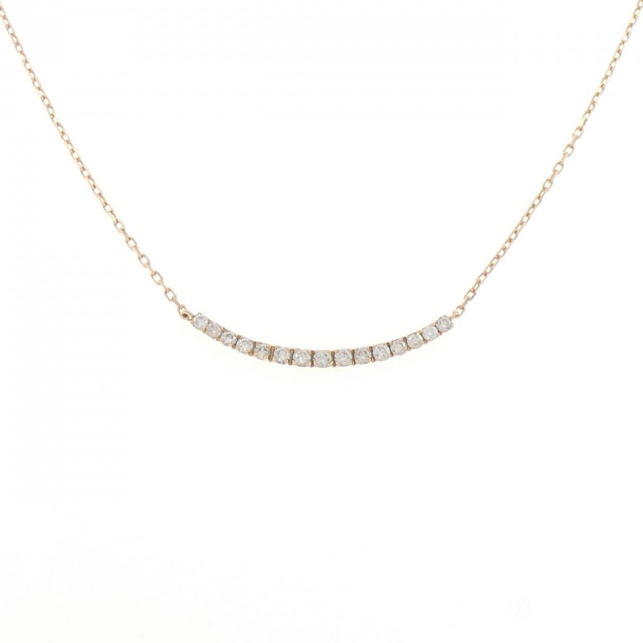 K18YG ダイヤモンド ネックレス 0.20CT