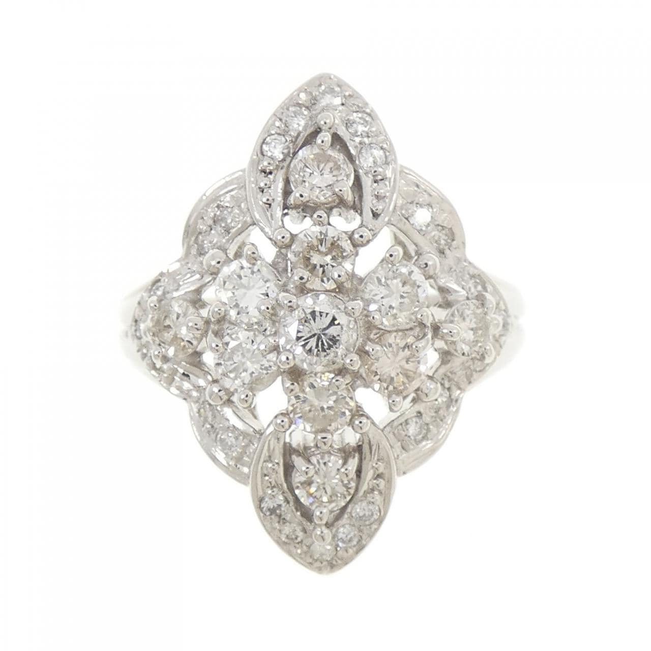 PT900 ダイヤモンド リング 1.09CT