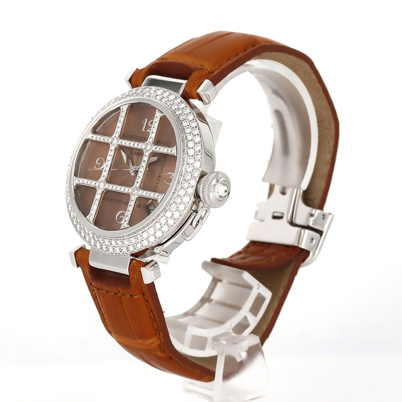 Cartier Pasha WG/2D Clyd D WJ101251 WG Automatic