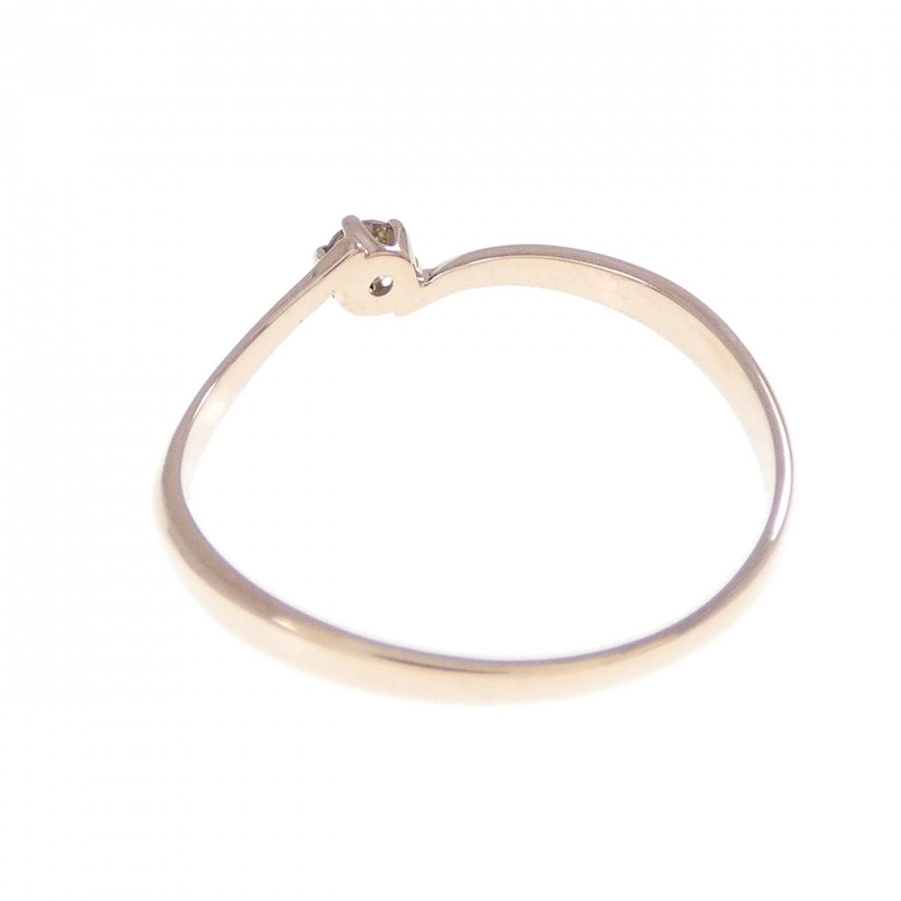 K10PG ダイヤモンド リング 0.05CT