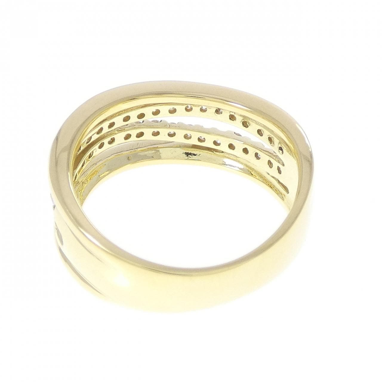 K18YG ダイヤモンド リング 0.40CT