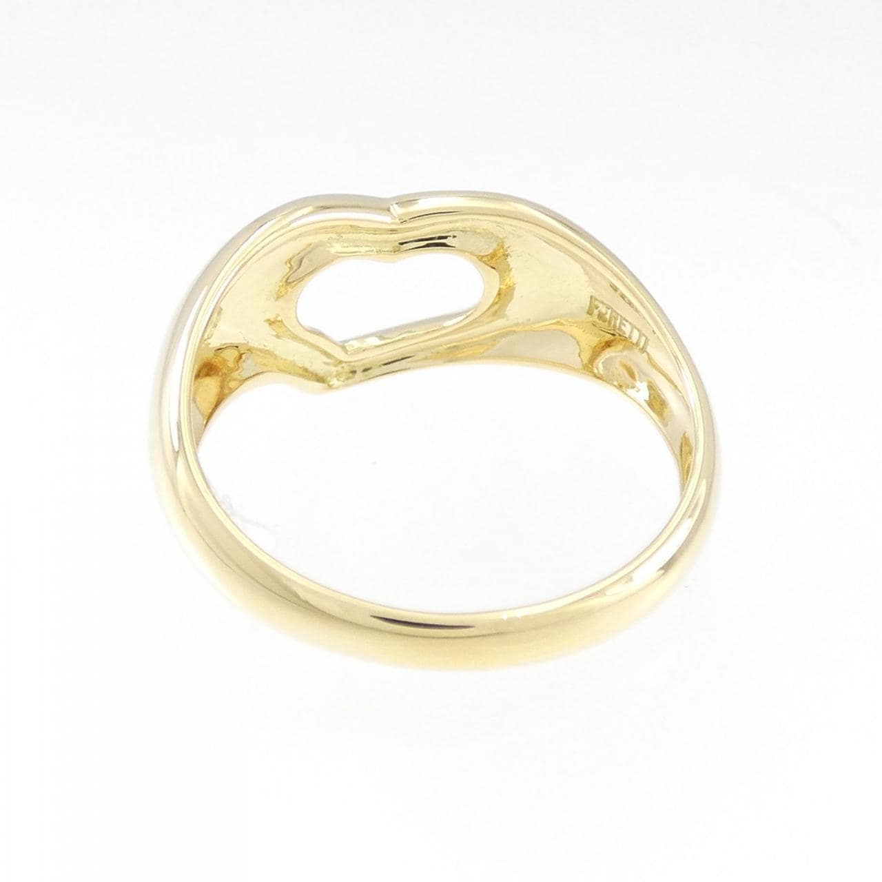 [vintage] TIFFANY 18KYG Heart Ring