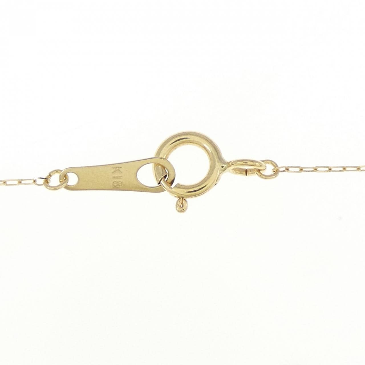 【新品】K18YG ダイヤモンド ネックレス 0.25CT