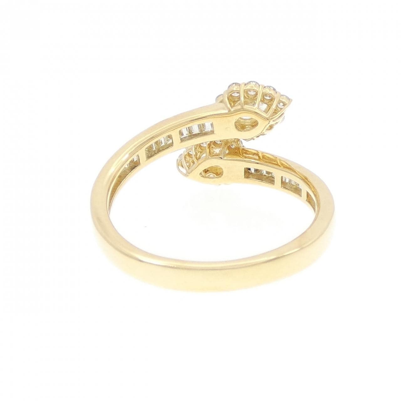 【新品】K18YG ダイヤモンド リング 0.80CT