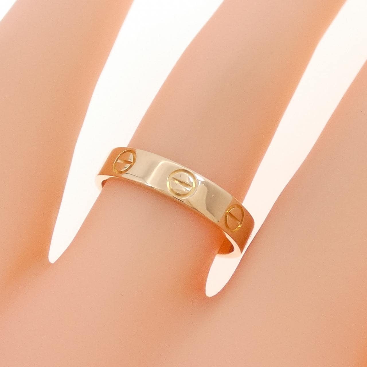 カルティエ ミニラブ リング