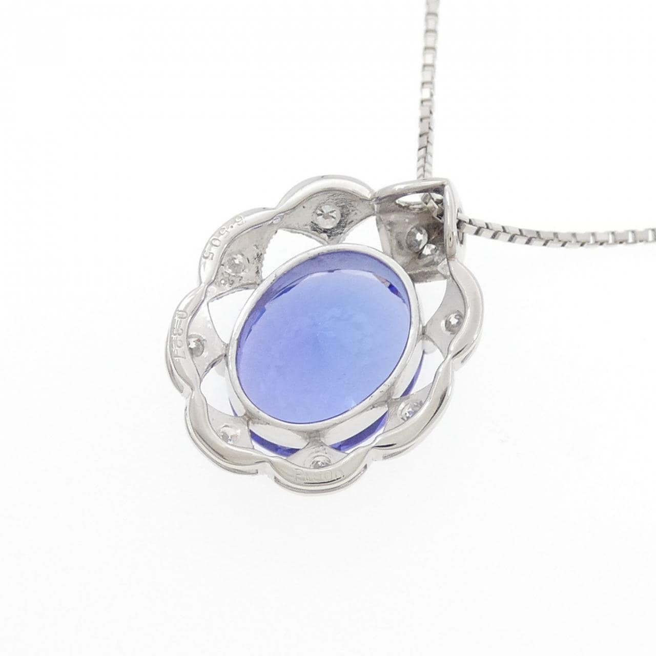 PT900/PT850坦桑石項鍊 6.505克拉