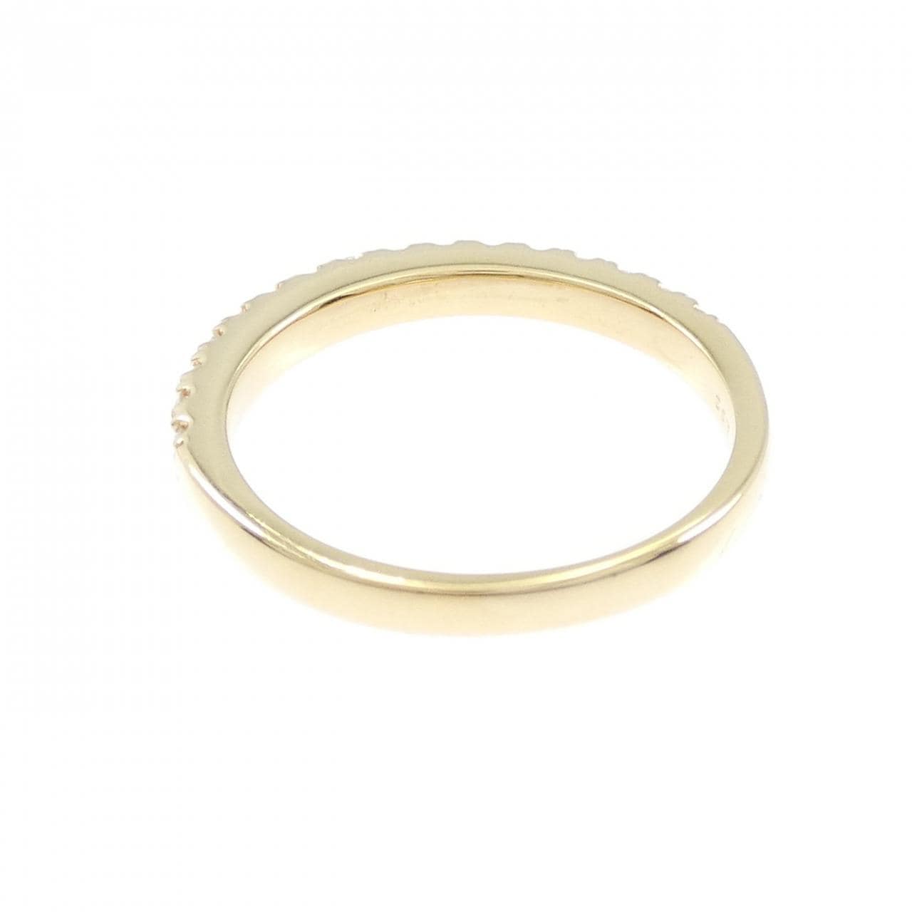 【再加工款】K18YG半永恒钻石戒指 0.32克拉