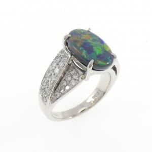 PT900 ブラックオパール リング 2.336CT